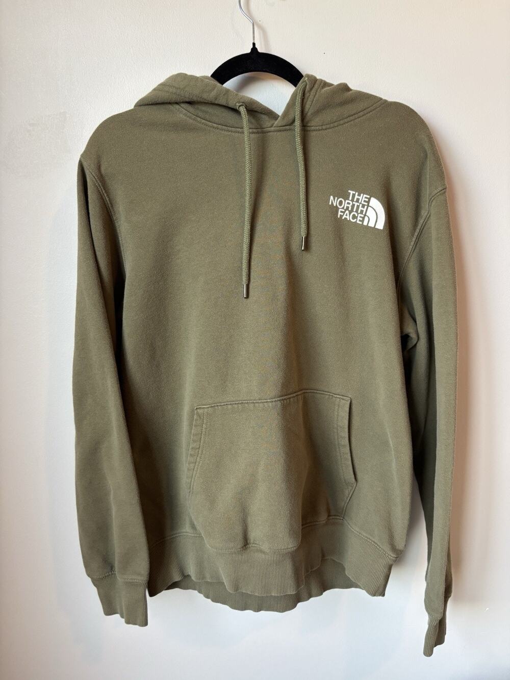 The North Face Green Fleece Hoodie Men Size Medium